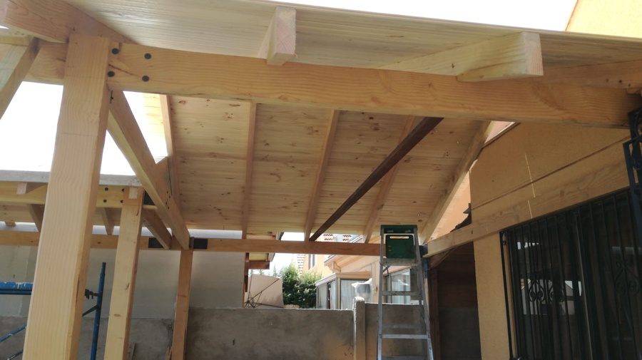 Estructura de madera