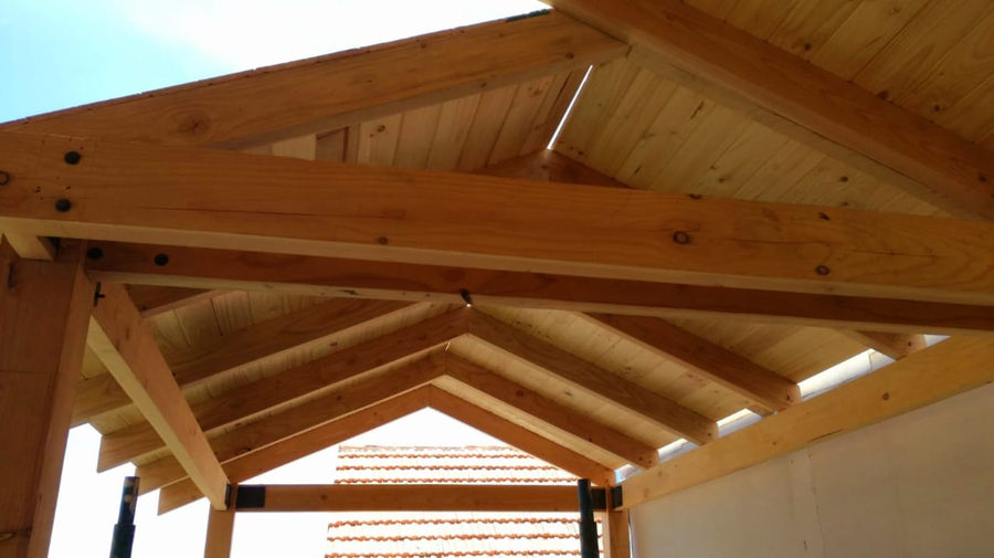 Estructura de madera